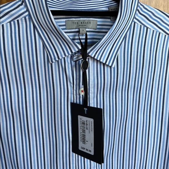 Ted Baker Striped Button Down - Picture 2 of 4
